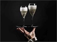 CALICE PER SPUMANTE CON SEGNI PER EFFERVESCENZA